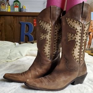 Cowboy boots ladies 7.5m